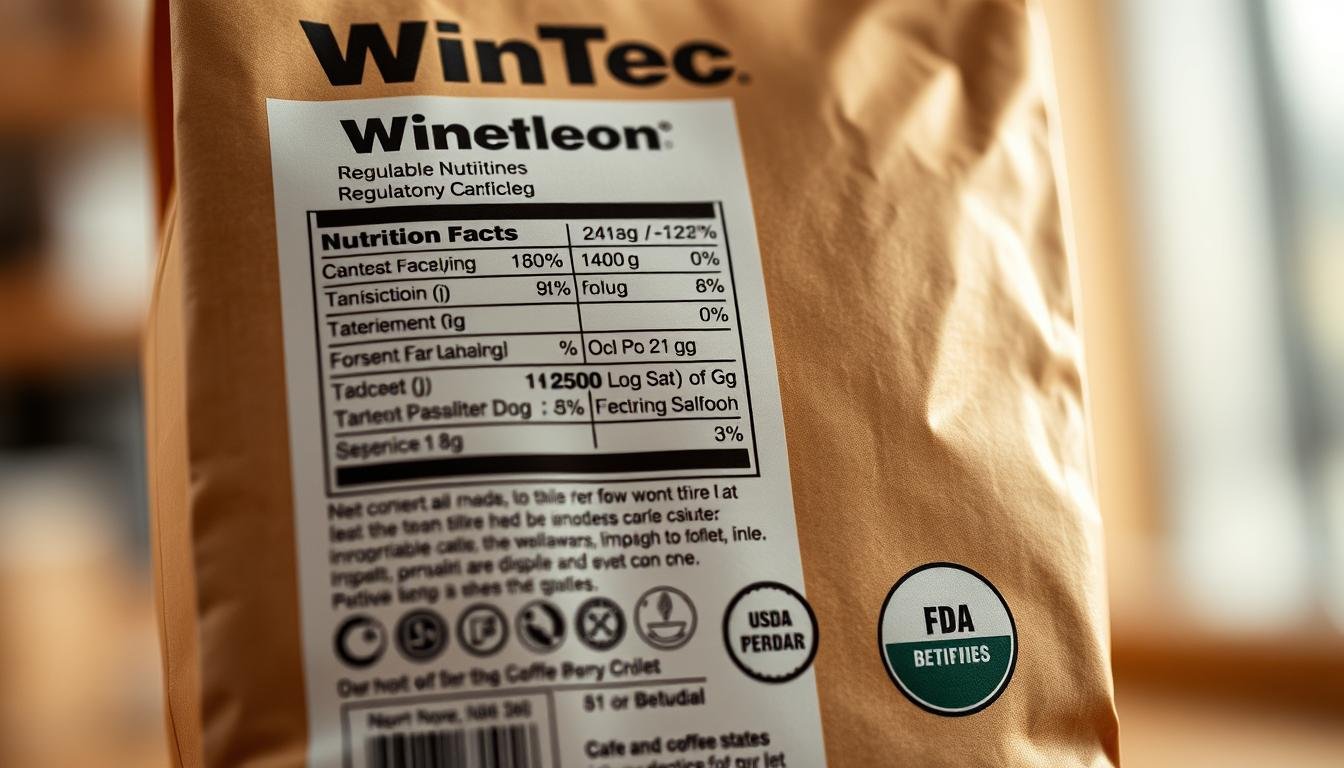 packaging of coffee beans