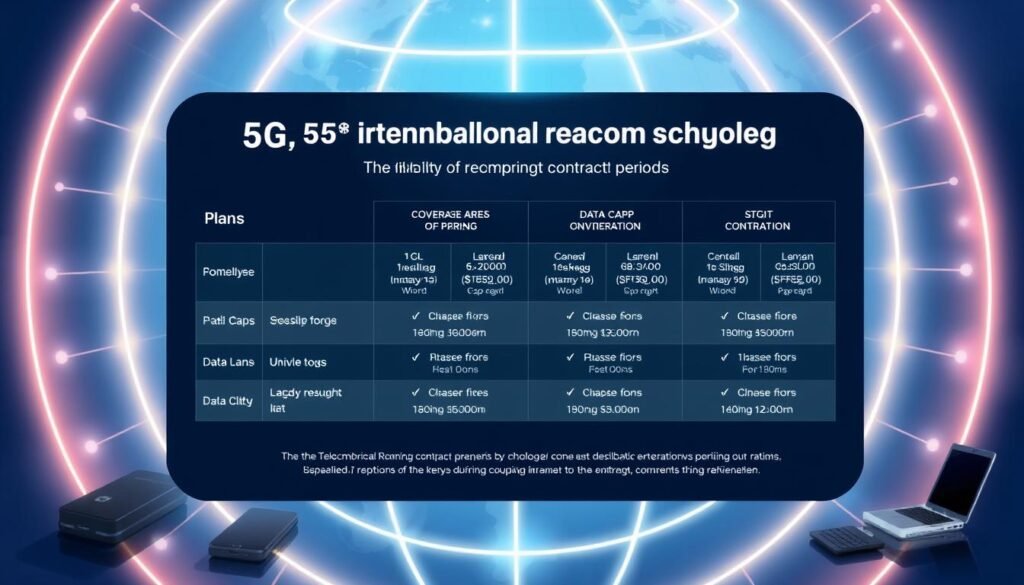 5G國際漫遊服務比較